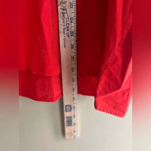 Zara Vibrant Red Ruffle Tunic - Picture 8 of 10